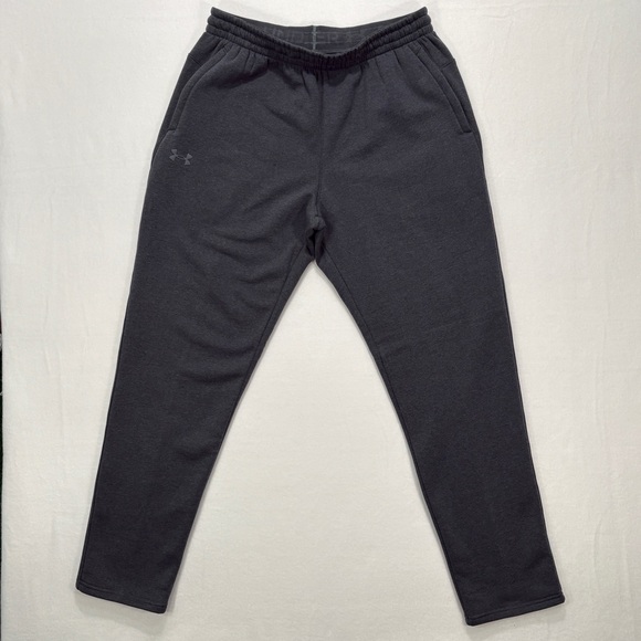 NWT Large Color Pitch Gray Under Armour Men's Playback Performance Fleece Pants. - Picture 4 of 10